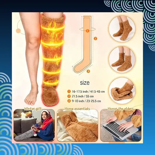 🎄 Knee High Oversocks